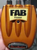 An up-close look at the Danelectro FAB Flange, one of Steve's first effect pedals.
